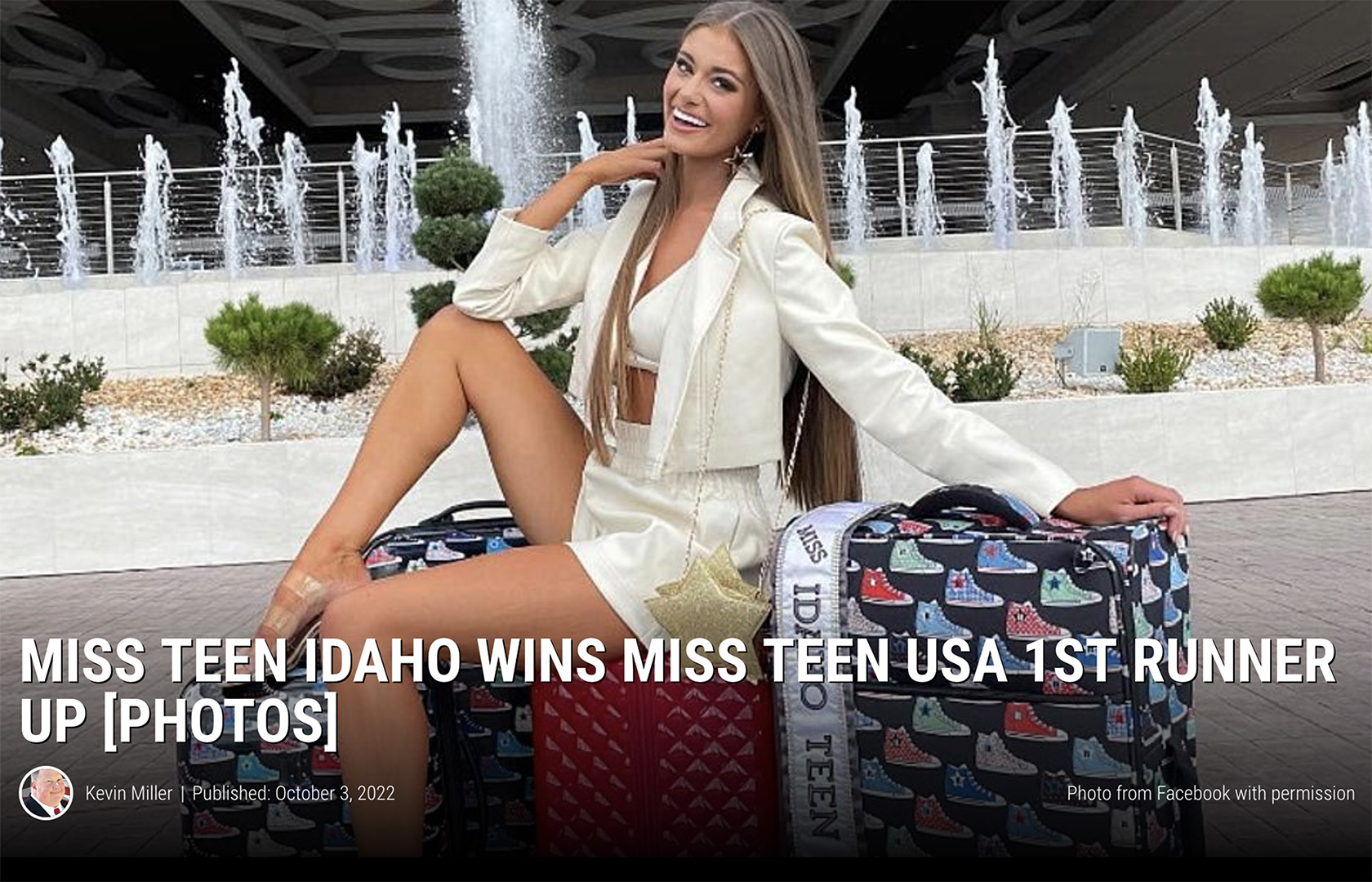 Miss Idaho Teen USA 2021 – Jenna Beckstrom 1st Runner-up!